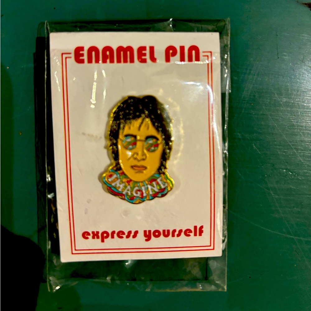 Brand New John Lennon- Imagine Pin